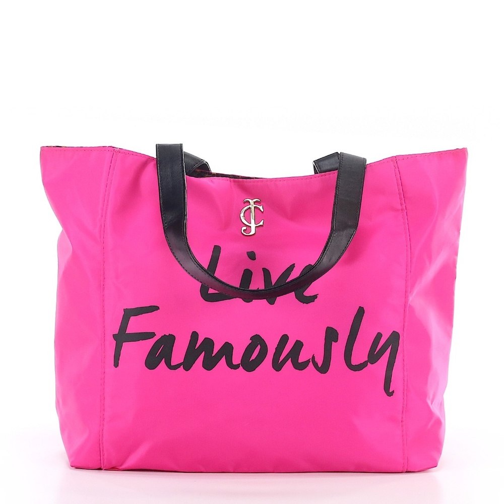 NWT Juicy Couture "Live Famously" Collectible Women's Tote Bag - Purse Handbag